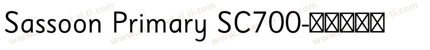 Sassoon Primary SC700字体转换